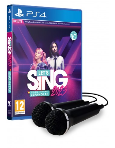 10929-PS4 - Let´s Sing 2023 + 2 Micros-4020628639570