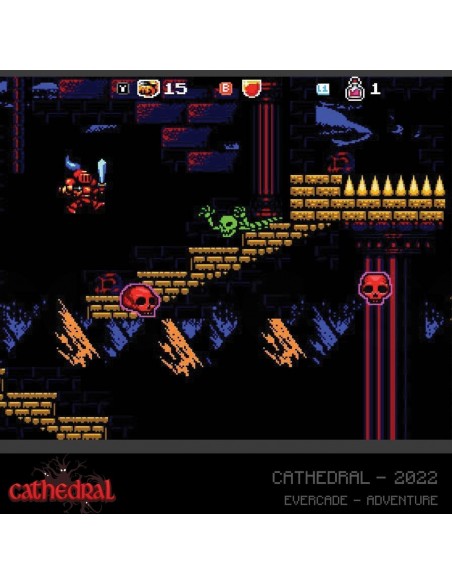 -10451-Retro - Cartucho Blaze Evercade Alwa’s Awakening / Cathedral-5060690795483