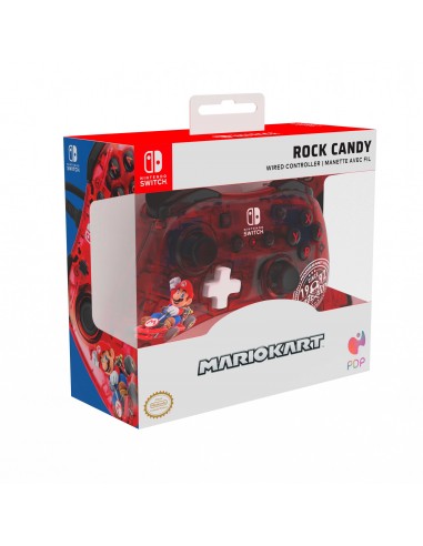 10504-Switch - Rock Candy Wired Controller Mario Kart Licenciado-0708056069889