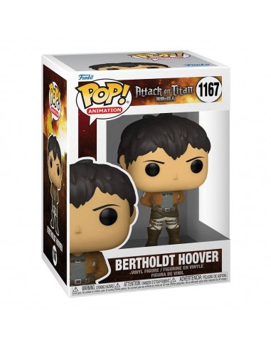 10998-Figuras - Figura POP! Attack on Titan Bertholdt Hoover 9 cm-0889698579797