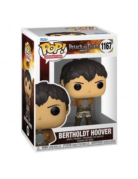 -10998-Figuras - Figura POP! Attack on Titan Bertholdt Hoover 9 cm-0889698579797