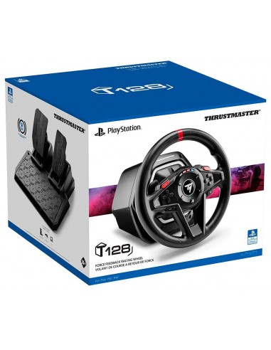 11090-Multi Plataforma - Volante T128-P EMEA - TYPE C (PLUG EU)-3362934111564