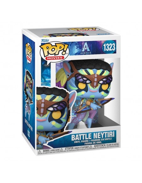 -11243-Figuras - Figura POP! Avatar Neytiri (Battle) 9 cm-0889698656436