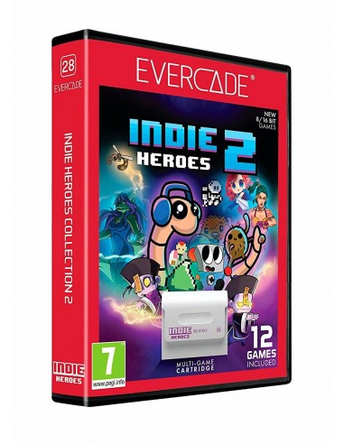 11234-Retro - Cartucho Blaze Evercade Indie Heroes 2-5060990240003
