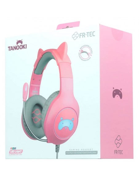 -11253-Multi Plataforma - Gaming Headset Tanooki FR-TEC-8436563093968