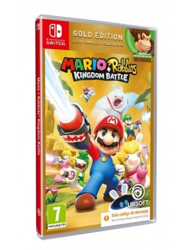 11264-Switch - Mario + Rabbids Kingdom Battle Gold Edition - CIB-3307216221029