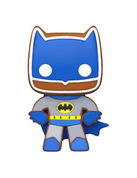 -11291-Figuras - Figura POP! DC Holiday Batman Gingerbread-0889698643252