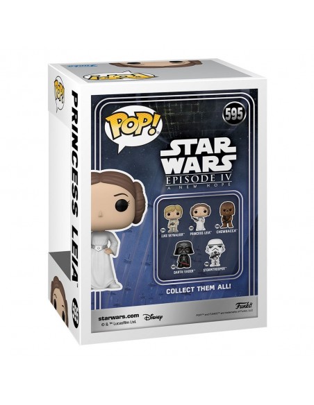 -11440-Figuras - Figura POP! Star Wars New Classics Princesa Leia-0889698675352