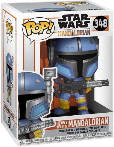 11514-Figuras - Figura POP! SW The Mandalorian Heavy Infantry Mandalorian-0889698455404