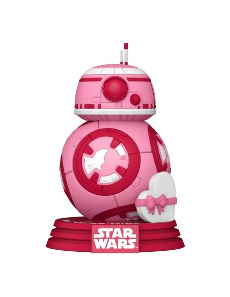 -11527-Figuras - Figura POP! Star Wars Valentines Star Wars BB-8 9 cm-0889698676113