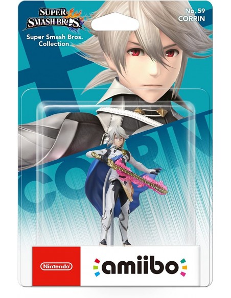 -11555-Amiibos - Figura Amiibo Corrin (Serie SSB)-0045496380458