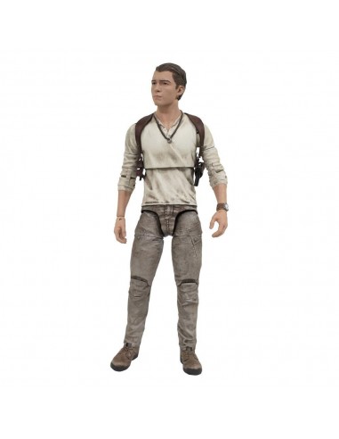 11563-Figuras - Figura Uncharted - Nathan Drake Deluxe 18 cm-0699788844724