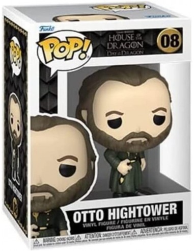 11620-Figuras - Figura POP! House of the Dragon Otto Hightower 9 cm-0889698656108