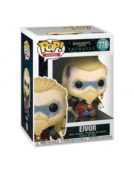 -11634-Figuras - Figura POP! Assassins Creed Valhalla Eivor 9 cm-0889698519670