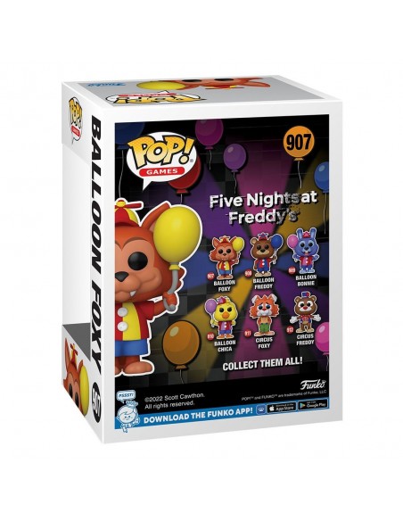 -11659-Figuras - Figura POP! Five Nights At Freddy'S Balloon Foxy-0889698676274