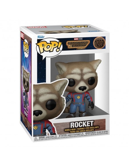 -11657-Figuras - Figura POP! Guardians of the Galaxy vol 3 Rocket-0889698675093