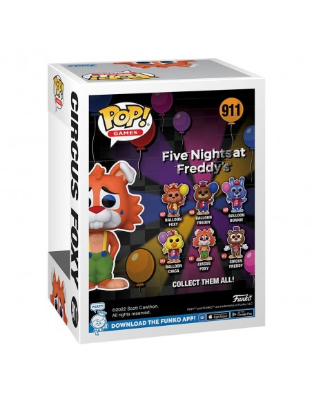 -11653-Figuras - Figura POP! Five Nights At Freddy'S Circus Foxy-0889698676298
