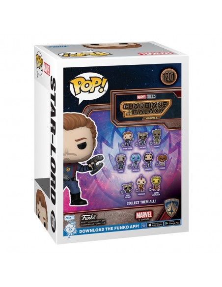 -11648-Figuras - Figura POP! Guardians of the Galaxy vol 3 Star Lord-0889698675086