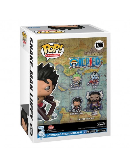 -11695-Figuras - Figura POP! One Piece Snake-Man Luffy-0889698613682