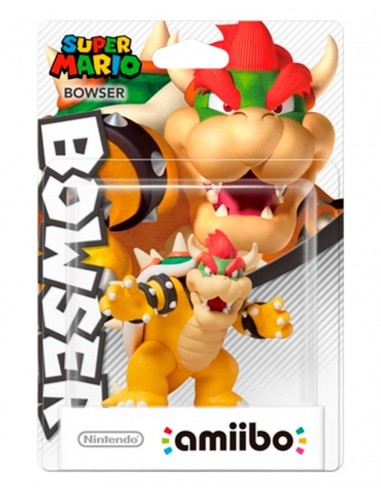 11737-Amiibos - Figura Amiibo Bowser (Serie Super Mario)-0045496352806