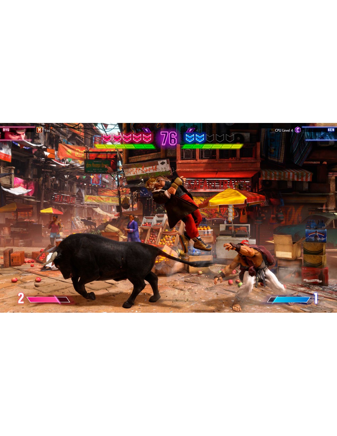 Capcom PS5 Street Fighter 6 Lenticular Edition Transparente