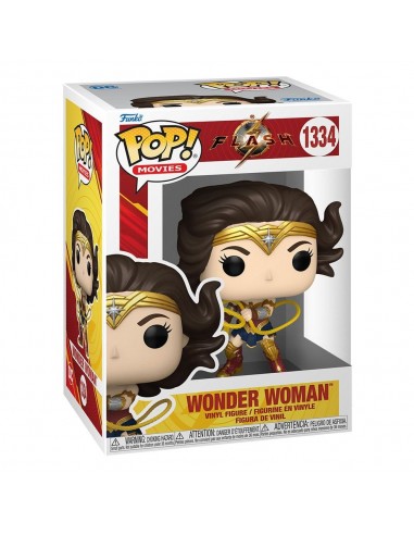 12042-Figuras - Figura POP! The Flash - Wonder Woman 9 cm-0889698655934