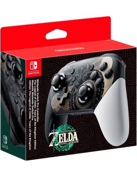 -12104-Switch - Nintendo Switch Pro-Controller The Legend of Zelda: Tears of the Kingdom Edición Limitada-0045496431631