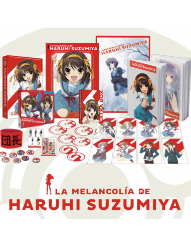12207-Merchandising - La Melancolía de Haruhi Suzumiya Edición Coleccionista A4-8424365724333