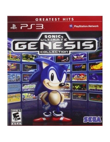 12401-PS3 - Sonic Ultimate Genesis Collection - Imp - USA-0010086690279