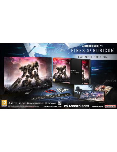 -12381-PS5 - Armored Core 6: Fire of Rubicon Launch Edition-3391892027389