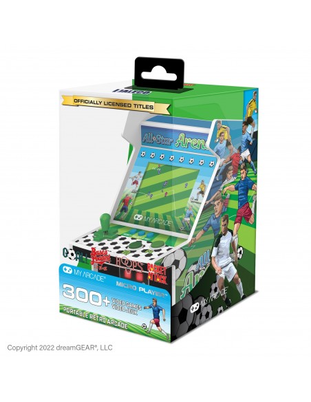 -12458-Retro - Micro Player AllStar Arena 308 Games 6,75 inch-0845620041251