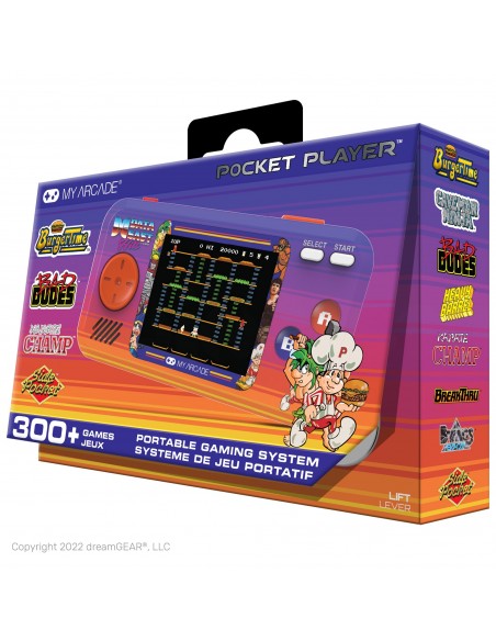-12447-Retro - Pocket Player Data East Portable 308 Games-0845620041275