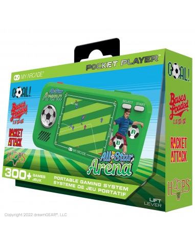 12449-Retro - Pocket Player AllStar Arena Portable 308 Games-0845620041282