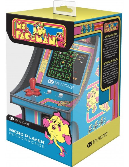 -3117-Retro - Micro Player Ms PacMan 6,75 inch-0845620032303