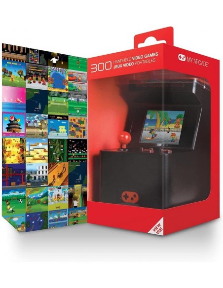 -399-Retro - My Arcade Retro Arcade Maquina X 16 bit (300 juegos) Consola-0845620025930