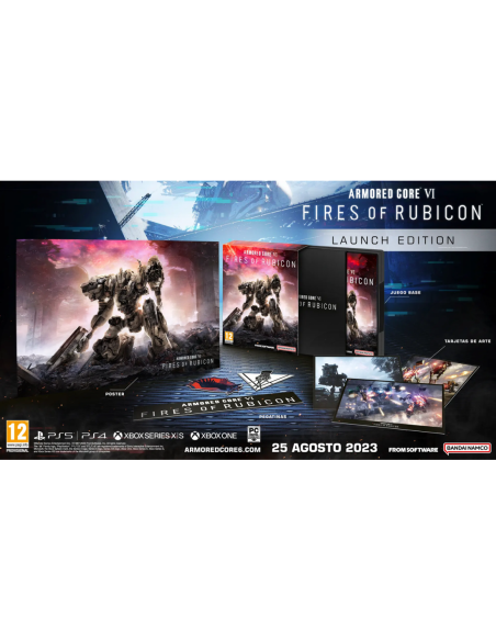 -12375-PS5 - Armored Core 6: Fire of Rubicon Launch Edition-3391892027389