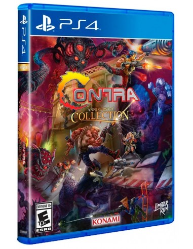 12506-PS4 - Contra - Anniversary Collection – Import – USA-0819976029997