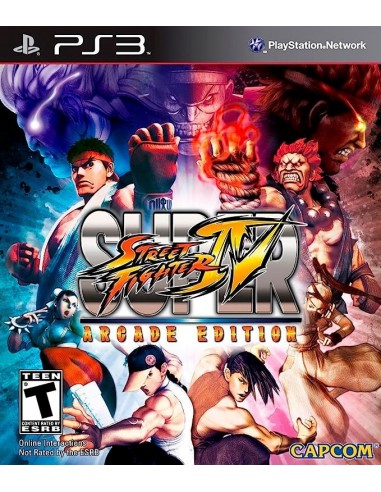 12698-PS3 - Super Street Fighter IV: Arcade Edition – Import-0013388340576