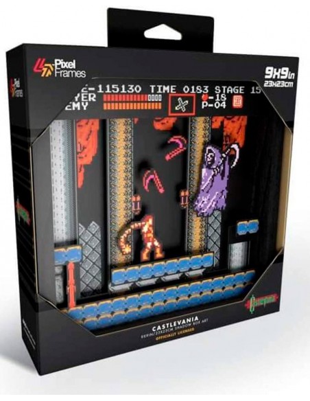 -12713-Retro - Pixel Frames Castlevania NES L-0849172011632