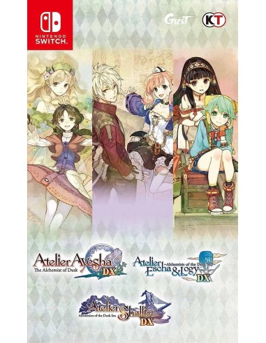 12887-Switch - Atelier Dusk Trilogy Deluxe Pack - Import - Asia-4710782157774