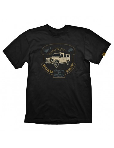 13120-Apparel - Camiseta Call of Duty: Warzone ""Road Trip"" Negro M-4020628697174