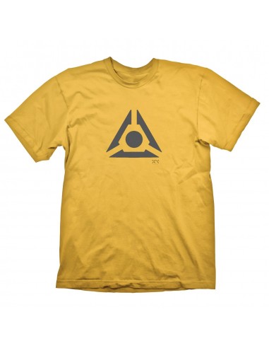 12985-Apparel - Camiseta DOOM Eternal ""ARC Logo"" Amarillo XL-4260647354652
