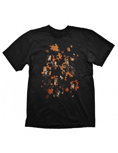 13148-Apparel - Camiseta Deathloop ""Puzzle"" Negro L-4020628690618