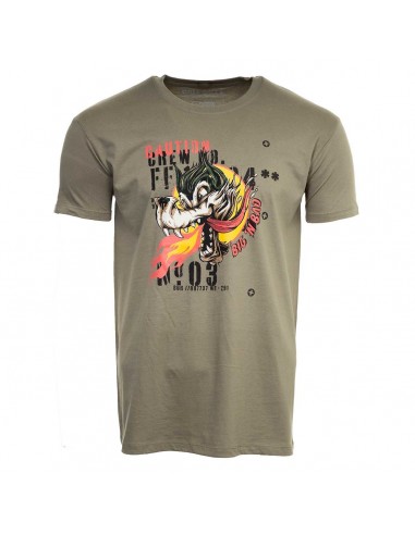 13140-Apparel - Camiseta Call of Duty: Vanguard Wolf Khaki S-4020628683122