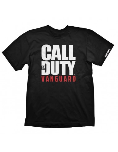 13180-Apparel - Camiseta Call of Duty: Vanguard ""Logo"" Negro L-4020628673383