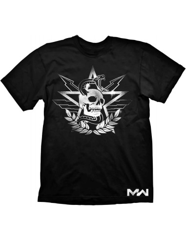 13112-Apparel - Camiseta Call of Duty Modern Warfare ""East Factions"" Negro XL-4260647351446