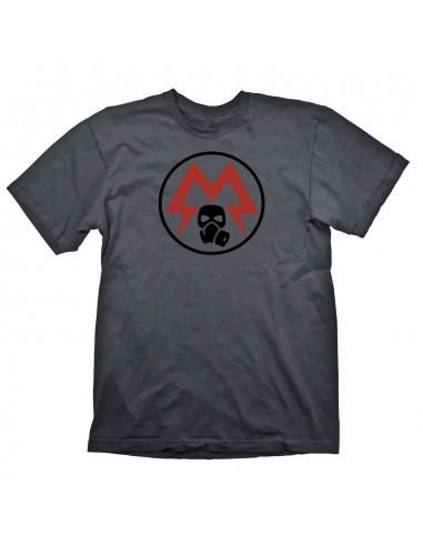 13096-Apparel - Camiseta Metro Exodus ""Spartan Logo"" Gris M-4260570027937