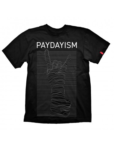 13079-Apparel - Camiseta Payday 2  Paydayism Black M-4260647353228