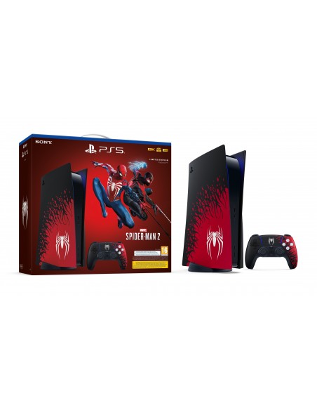 -13452-PS5 - Consola Playstation 5 Marvels Spider-Man 2 Limited Edition Bundle-0711719572947