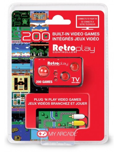977-Retro - Consola Controller Retroplay (200 Games)-0845620025794